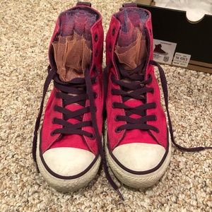 Pink Party Converse
